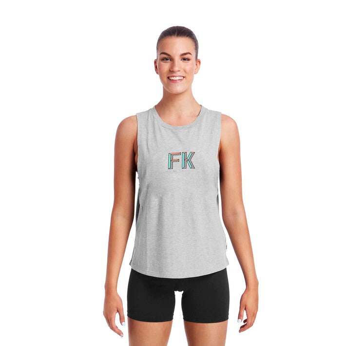 Hank The Tank Top Pencil Stencil FKA028L - Ladies