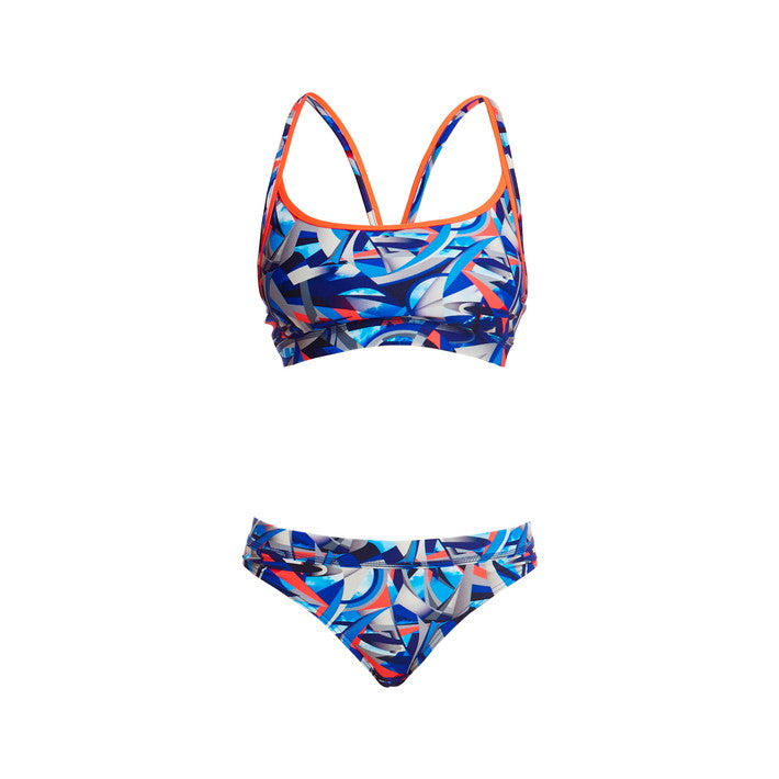 Futurismo Sport Brief Separate Swimsuit FS03L - Womens