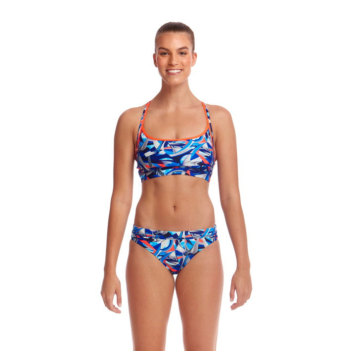 Futurismo Sport Brief Separate Swimsuit FS03L - Womens