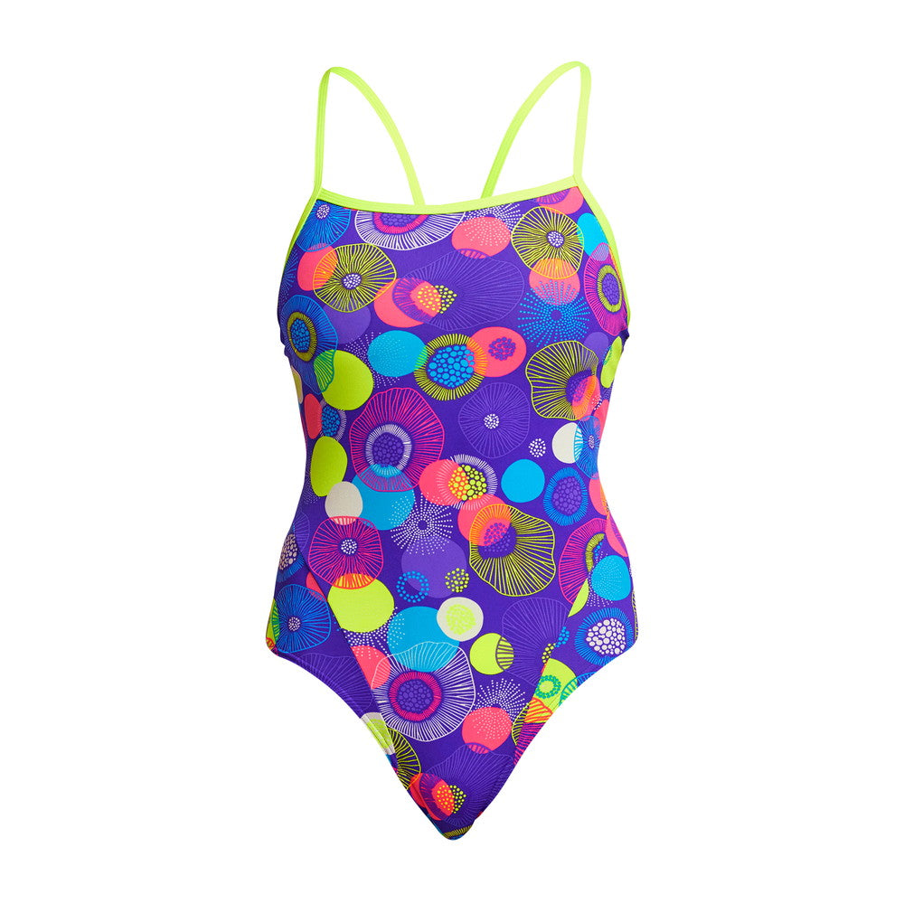 Love Bite Single Strap One Piece Swimsuit FS15L - Womens