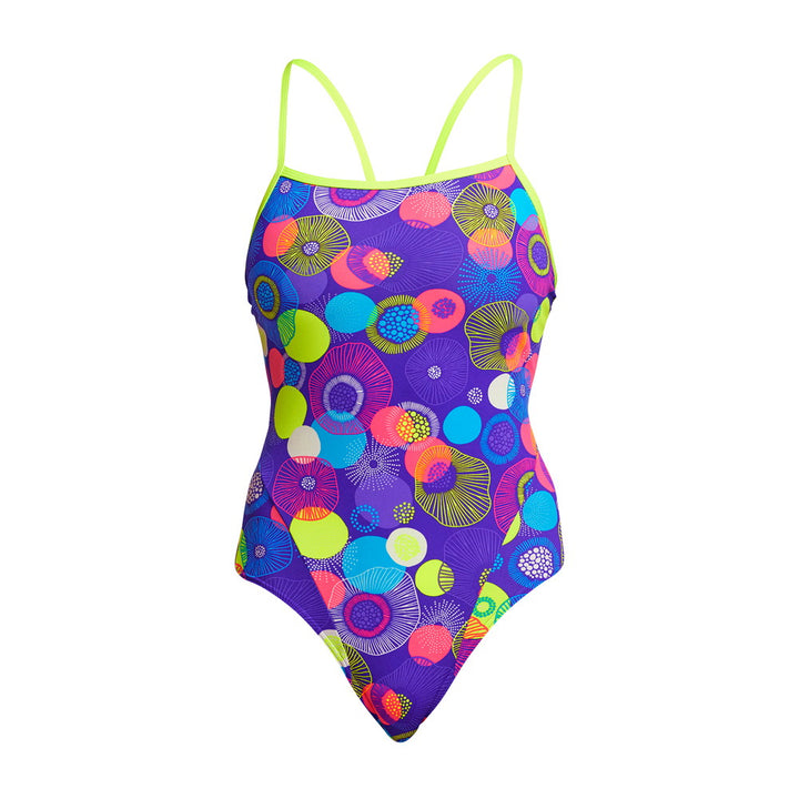 Love Bite Single Strap One Piece Swimsuit FS15L - Womens