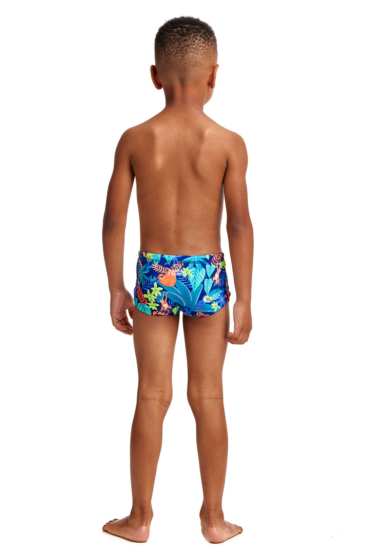 Slothed Trunks Print Trunks Box Swimsuit FT32T - Toddler Ages 1-7