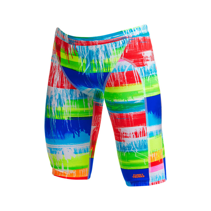 Dye Hard Training Jammer Half Spats Swimsuit FT37B - Boys