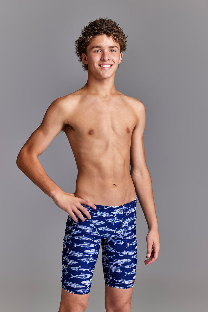 Rompa Chompa Training Jammer Half Spats Swimsuit FT37B - Boys