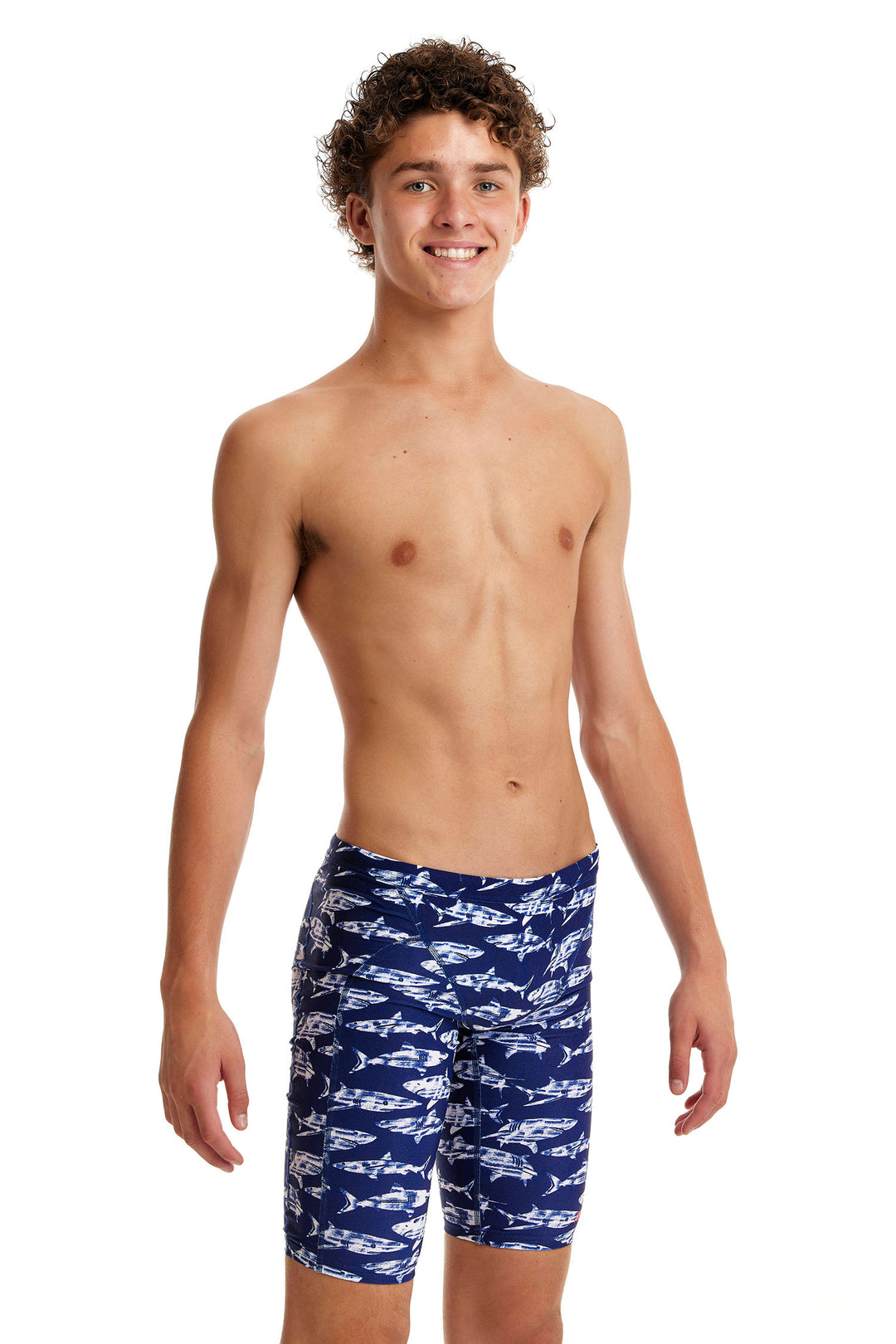 Rompa Chompa Training Jammer Half Spats Swimsuit FT37B - Boys