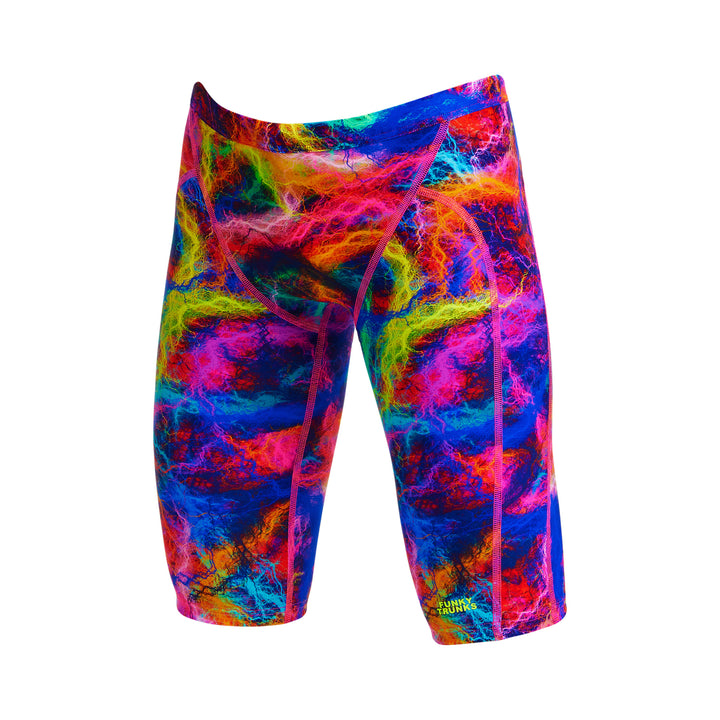 Solar Flares Training Jammer Half Spats Swimsuit FT37B - Boys