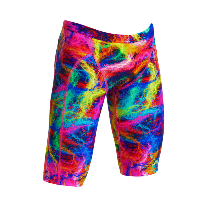 Solar Flares Training Jammer Half Spats Swimsuit FT37B - Boys