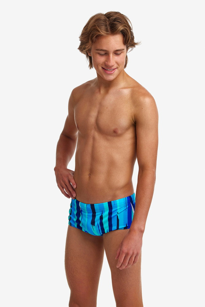 Roller Paint Sidewinder Trunks Swimsuit FTS010B - Boys