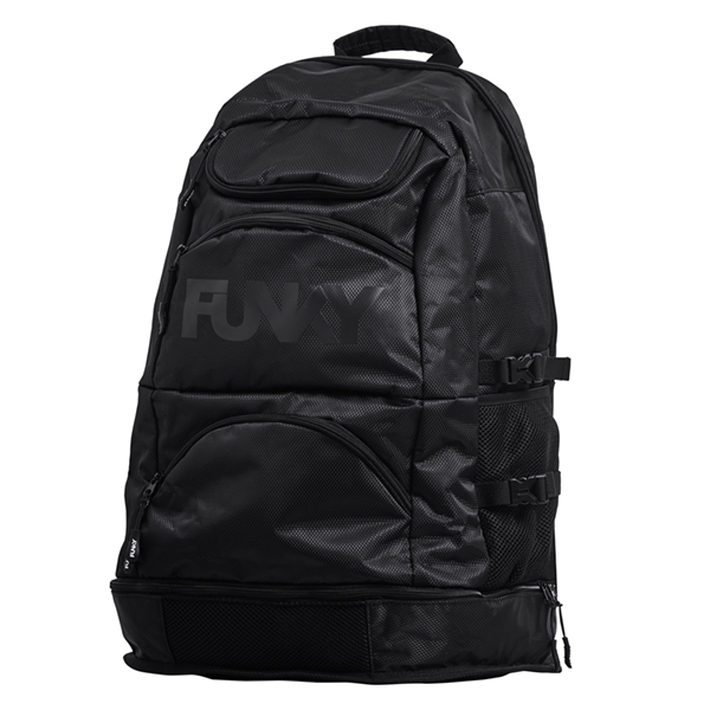 Back to Black Expandable Elite Squad Backpack Rucksack FYG012N FUNKY