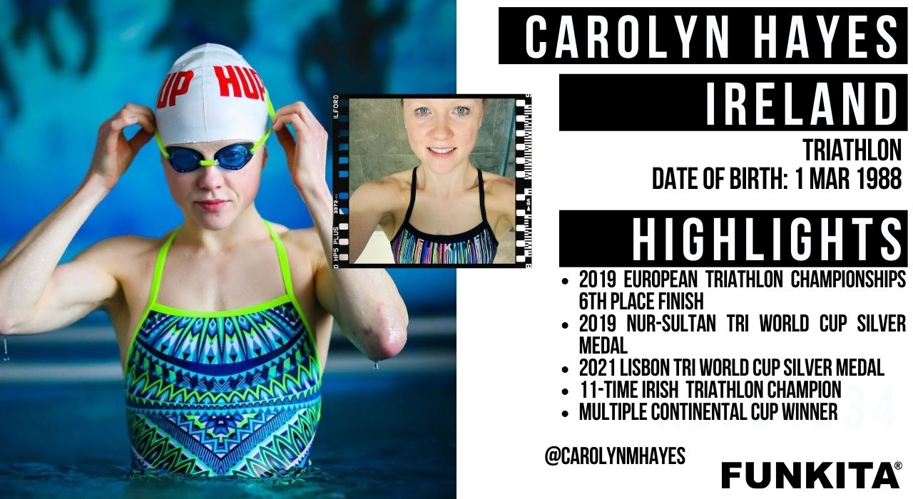 CAROLYN HAYES アイルランド トライアスロン選手 FUNKITA 契約アスリート