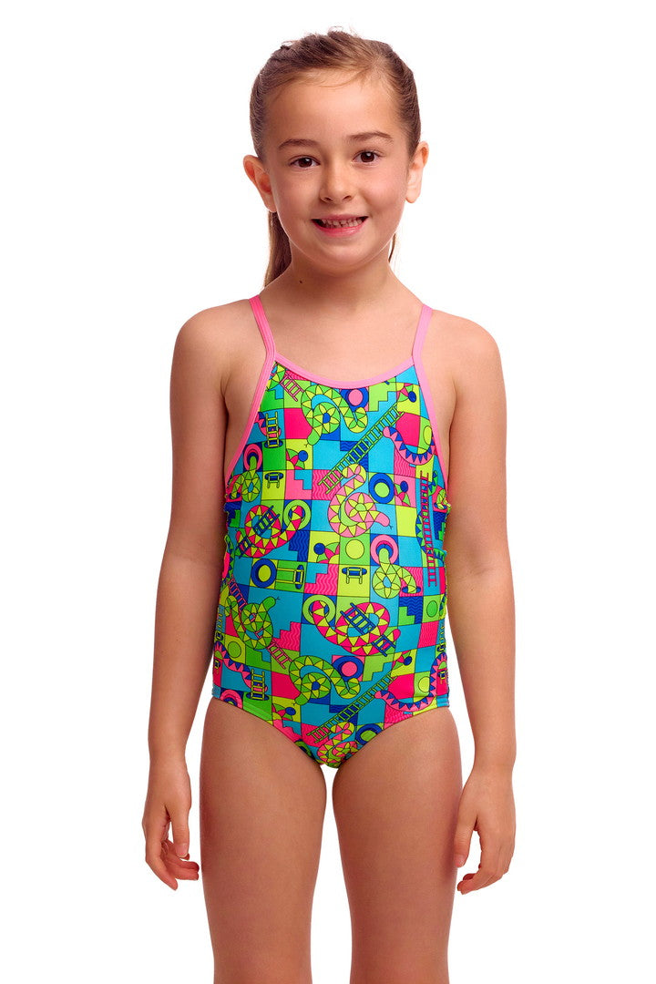 Lakes & Saddles プリント ワンピース 水着 FKS022G - 幼児・小学生向け