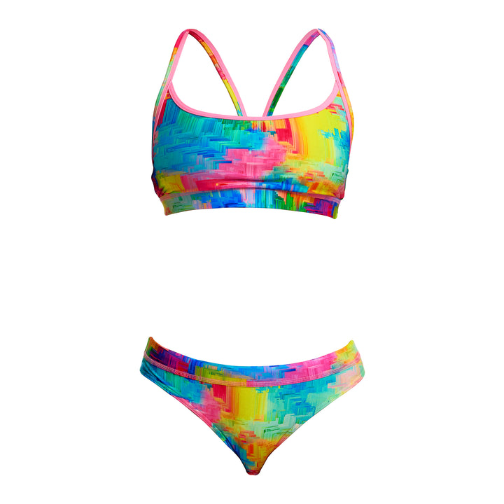 Falling Colours スポーツ トップ セパレート 水着 FKS026L - レディース [トップのみ]