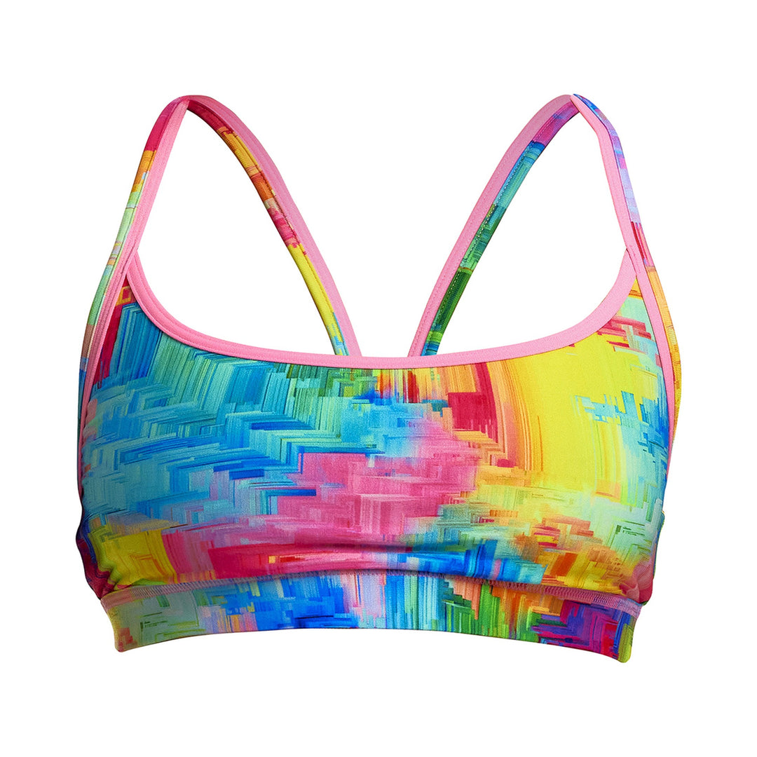 Falling Colours スポーツ トップ セパレート 水着 FKS026L - レディース [トップのみ] 平置き