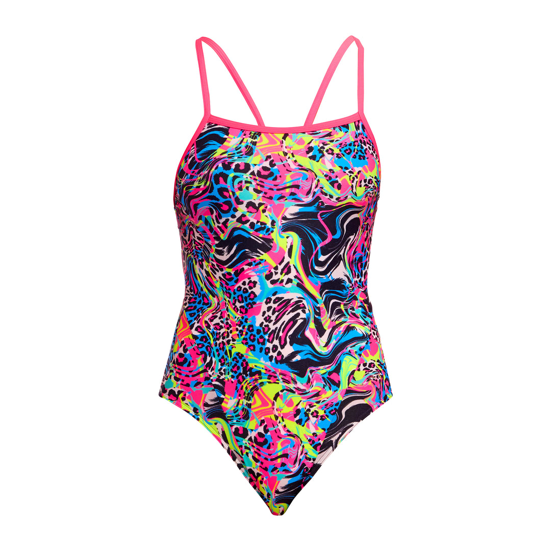 Lolly Leopard シングルストラップ・ワンピース 水着 FKS030L - レディース