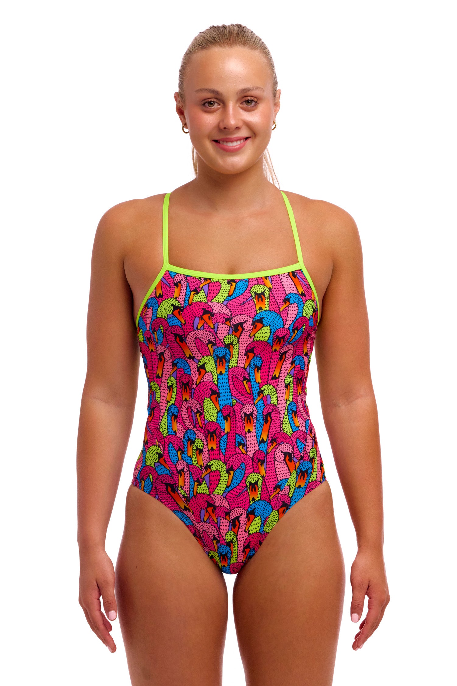 Swan City シングルストラップ・ワンピース 水着 FKS030L - レディース