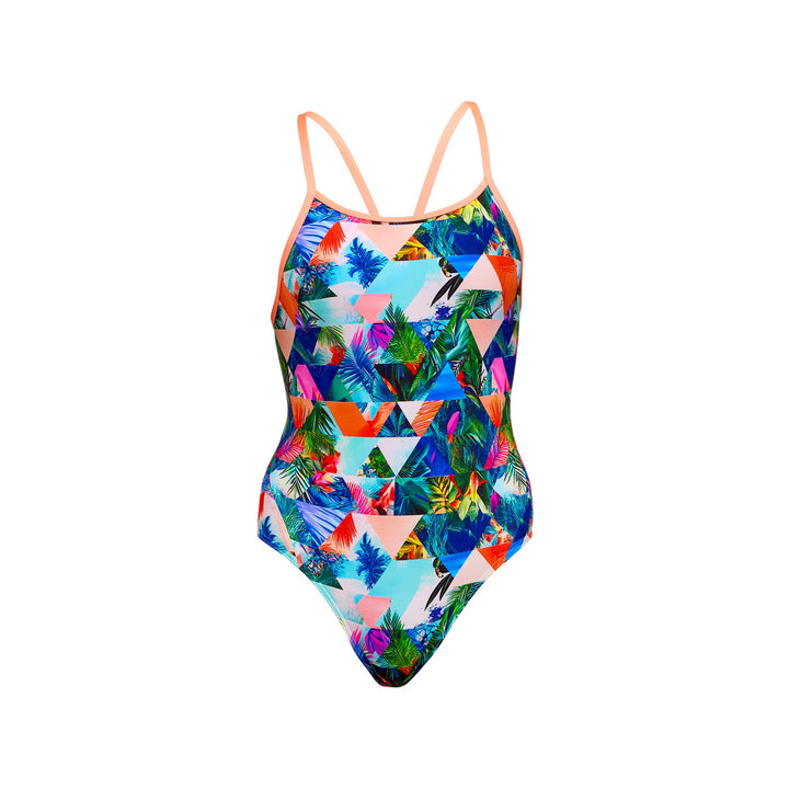 Palm Prism ダイヤモンドバック ワンピース 水着 FKS033G -ガールズ