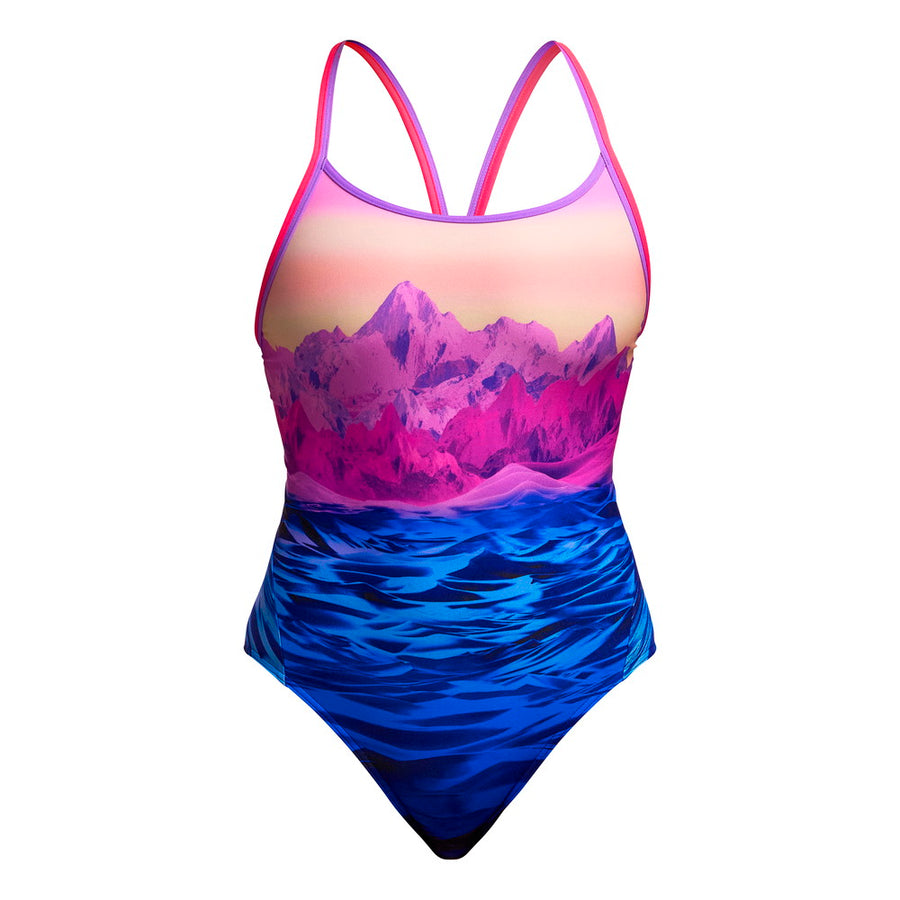 Pink Peaks ダイヤモンドバック・ワンピース 水着 FKS033L - レディース