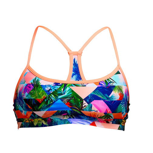 Palm Prism スイム クロップ トップ セパレート 水着 FKS040L