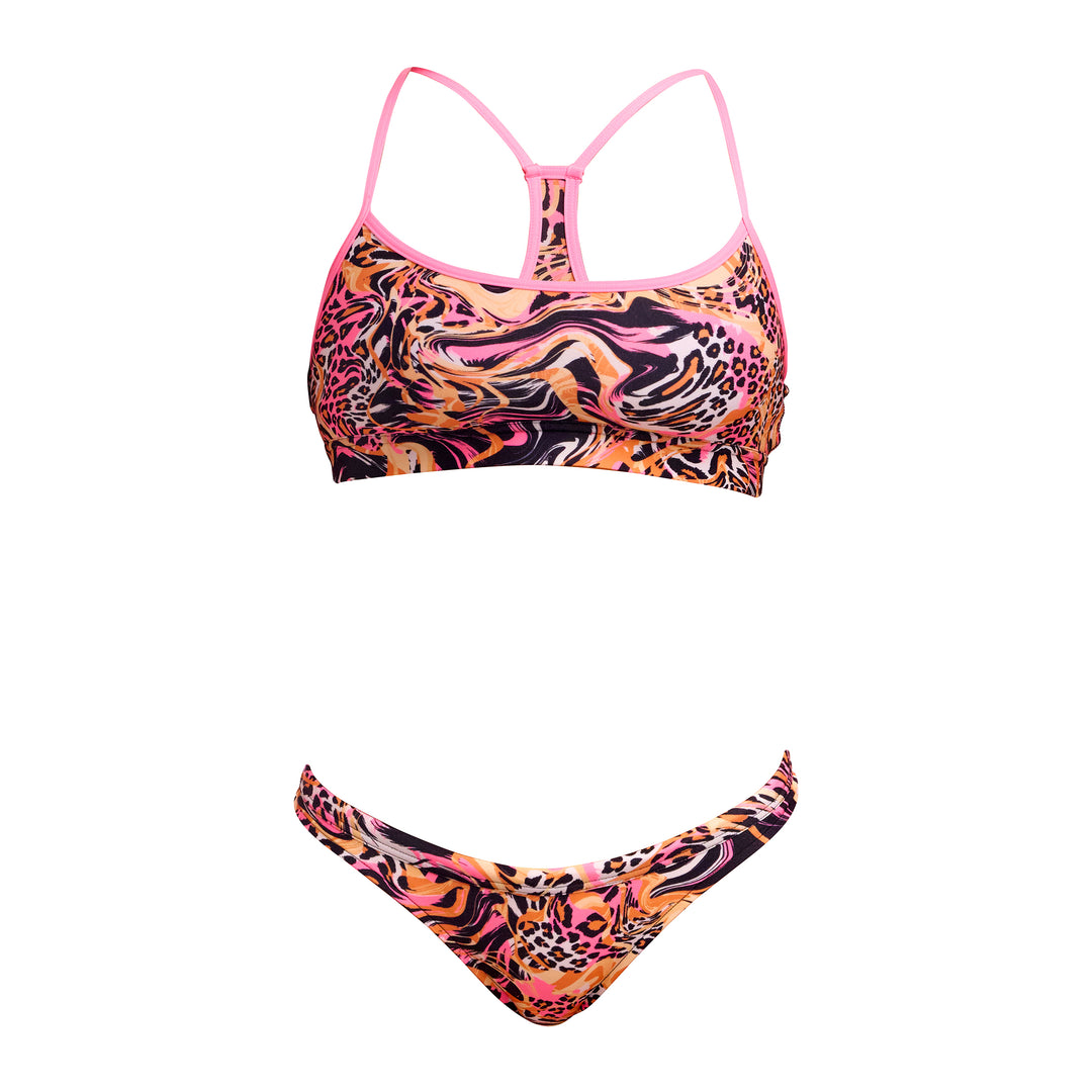 Tipsy Tiger スイム クロップ トップ セパレート 水着 - レディース［上下セット］