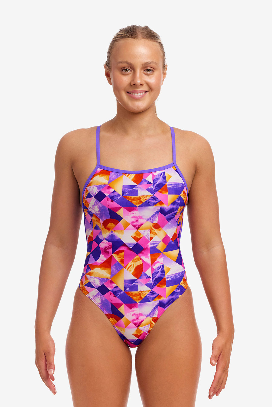Ocean Sunset シングルストレングス ワンピース FKS045L - レディース
