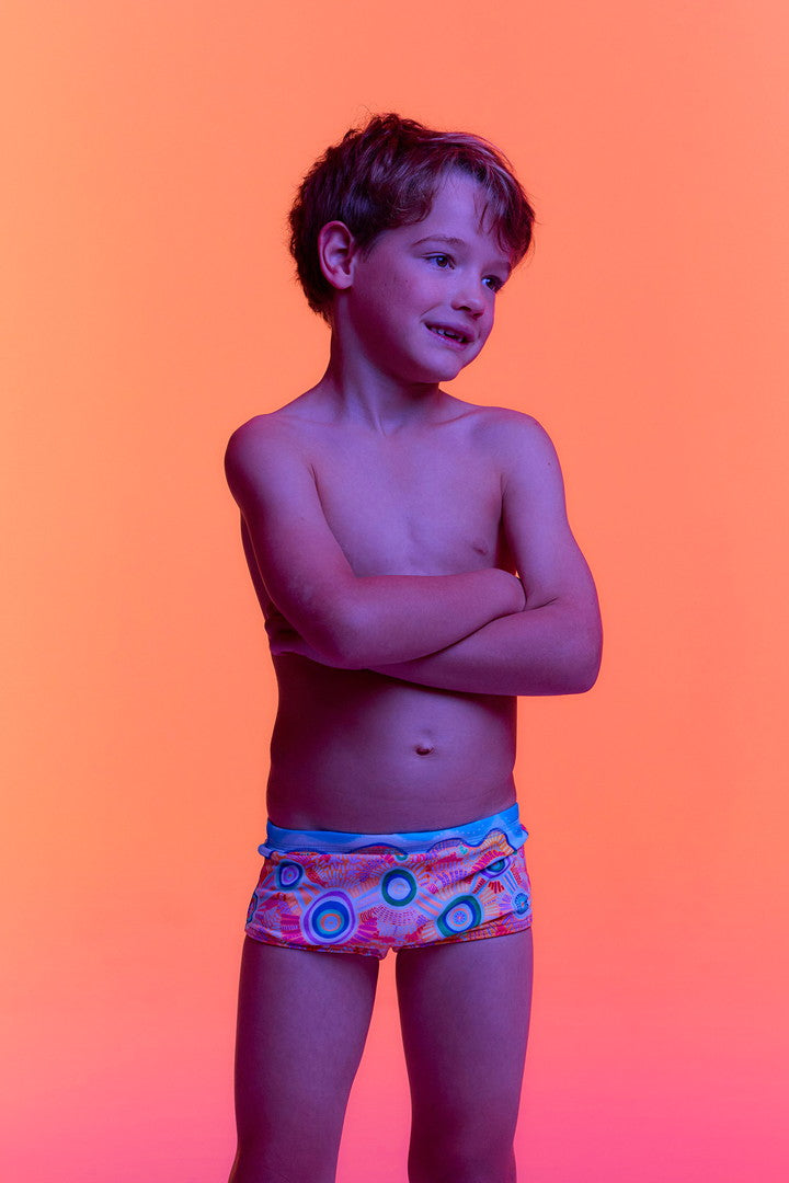 Kulin Colour トランクス 水着 FTS002B - 幼児・小学生向け