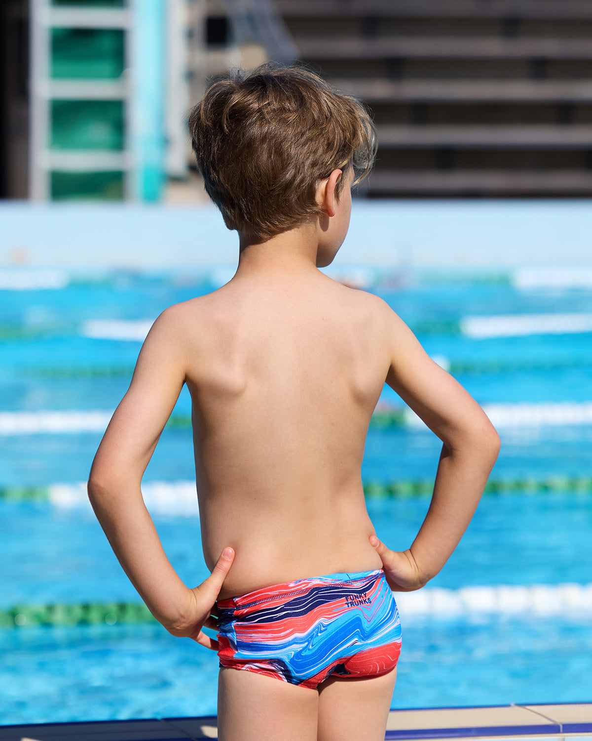 Wave Craze トランクス 水着 FTS002B - 幼児・小学生向け – FUNKITA.JP