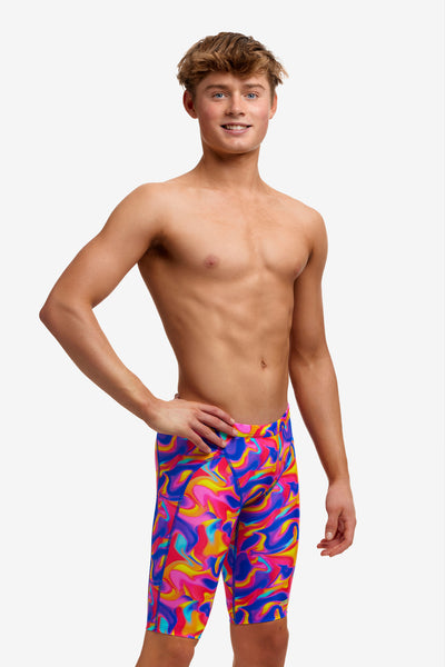 Summer Swirl ECO プリント トレーニング ジャマー ハーフスパッツ