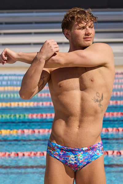 Sea Life クラシック ブリーフ ビキニ 水着 FTS035M - メンズ – FUNKITA.JP