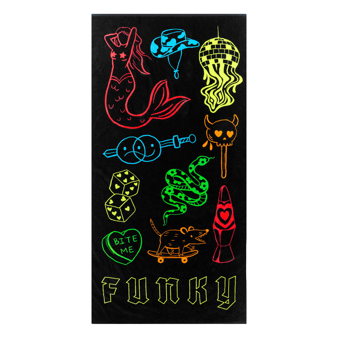 Doodles ビッグタオル 160cm FYG015N FUNKY