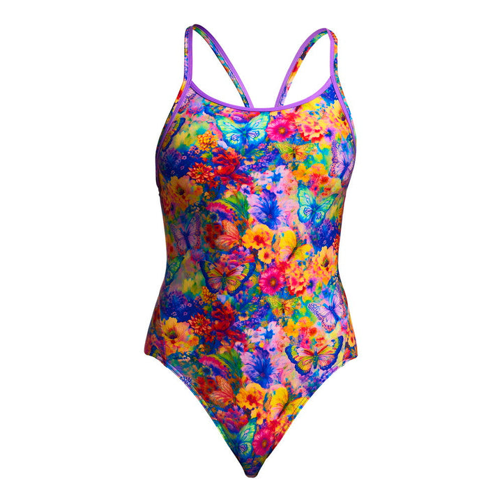 Austin Flowers ダイヤモンドバック・ワンピース 水着 FKS033L - レディース