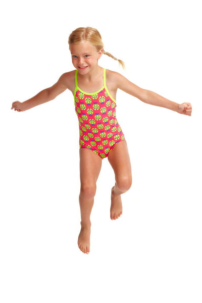 Lady Birdie Print One Piece Swimsuit FG01T - Toddler 1-7 Years