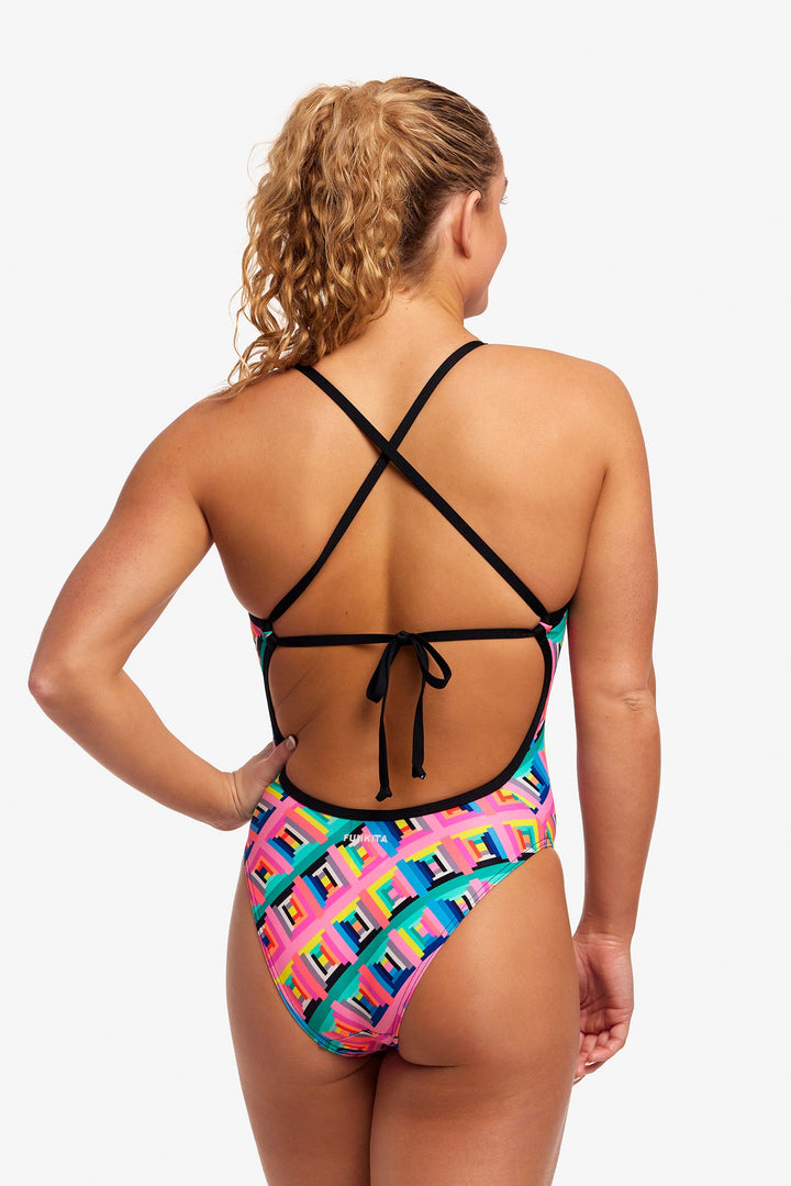 Cubie Jubie Thai Tight One Piece Swimsuit FKS001L - Womens