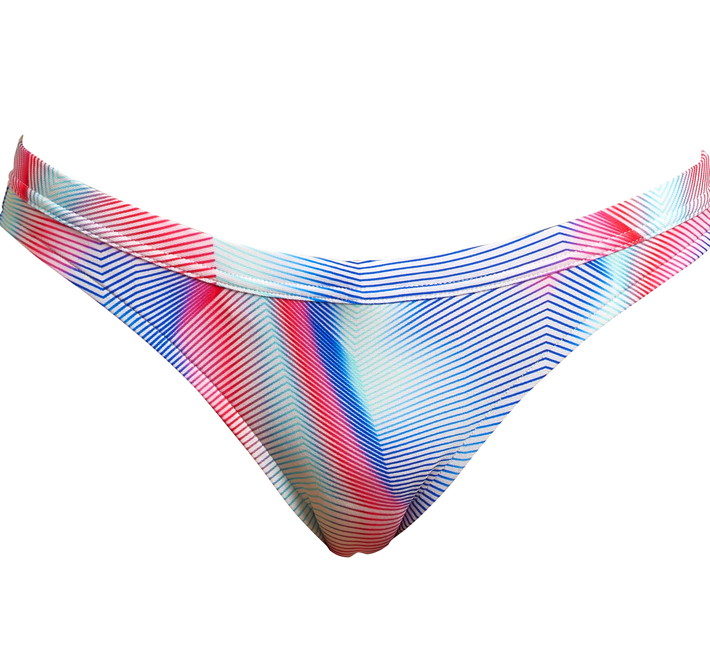 Lava Lamp Hipster Briefs Separate Swimsuit FS22L - Ladies [Briefs Only]