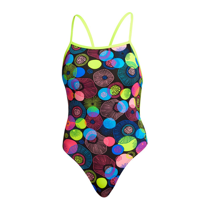 Sting Goes Single Strength One Piece Swimsuit FKS044L - Womens