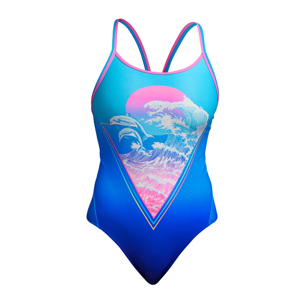 Flying Flipper Diamondback One Piece Swimsuit FS11L - Womens