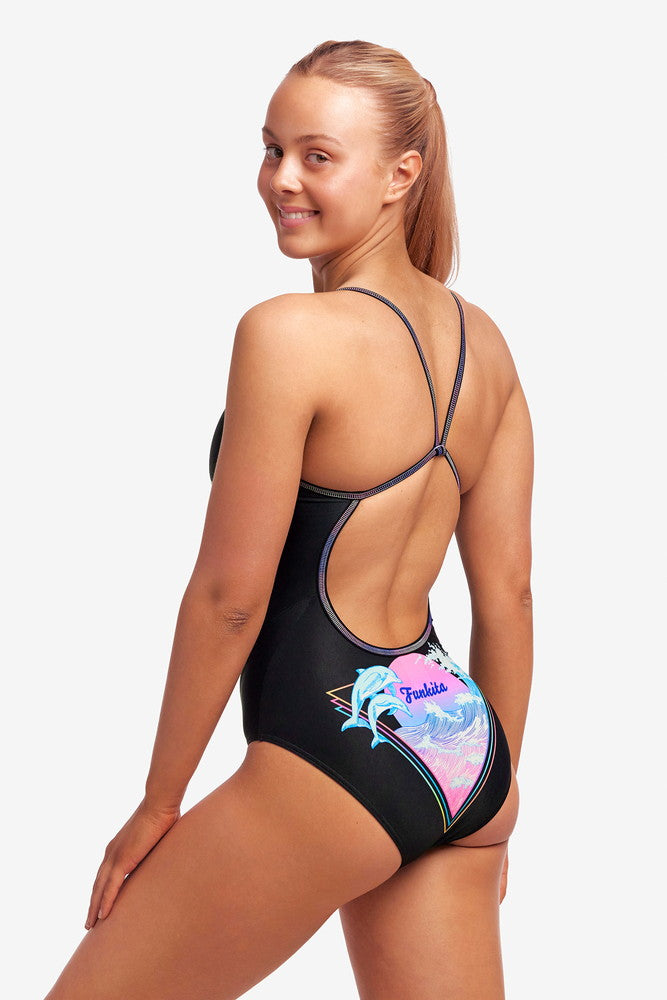 Dolph Lundgren Single Strap One Piece Swimsuit FS15L - Womens