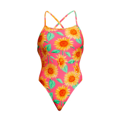Cher Strapped In One Piece Swimsuit FS38L - Womens
