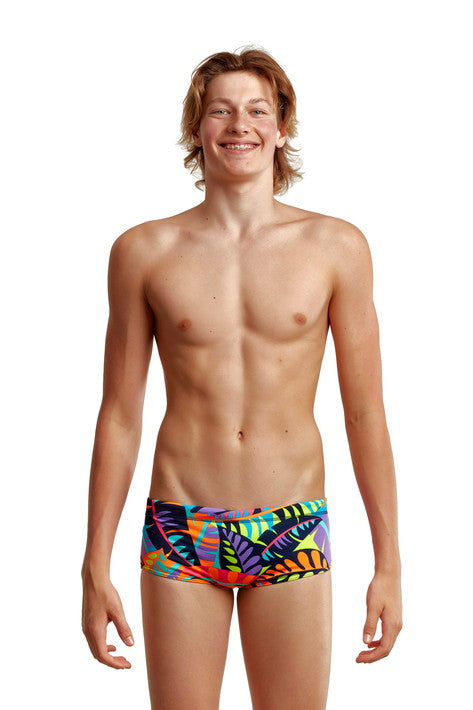 Tarzanny Pants Classic Trunks Box Swimsuit FT32B - Boys