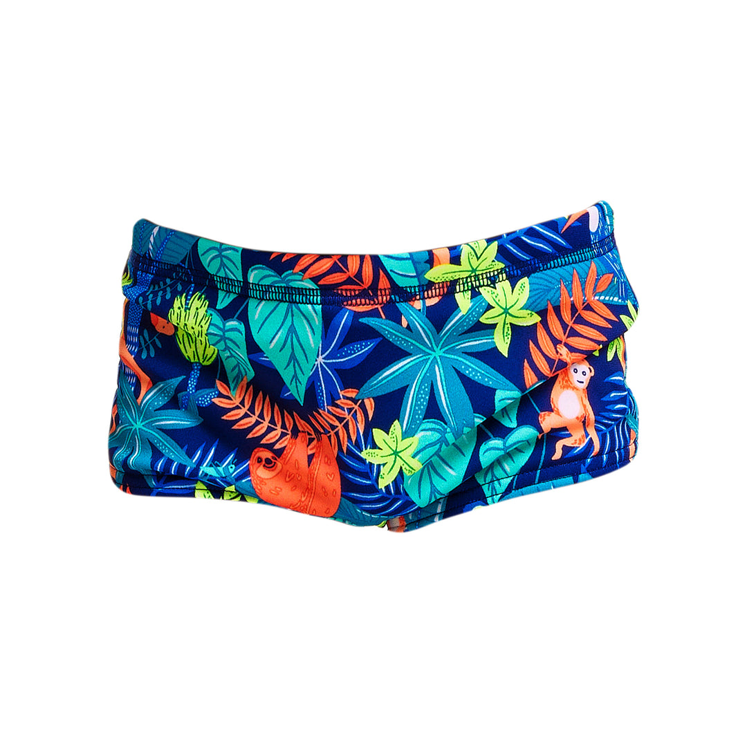 Slothed Trunks Print Trunks Box Swimsuit FT32T - Toddler Ages 1-7