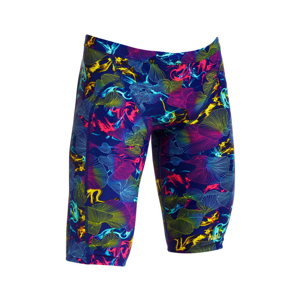 Oyster Saucy Training Jammer Half Spats Swimsuit FT37B - Boys