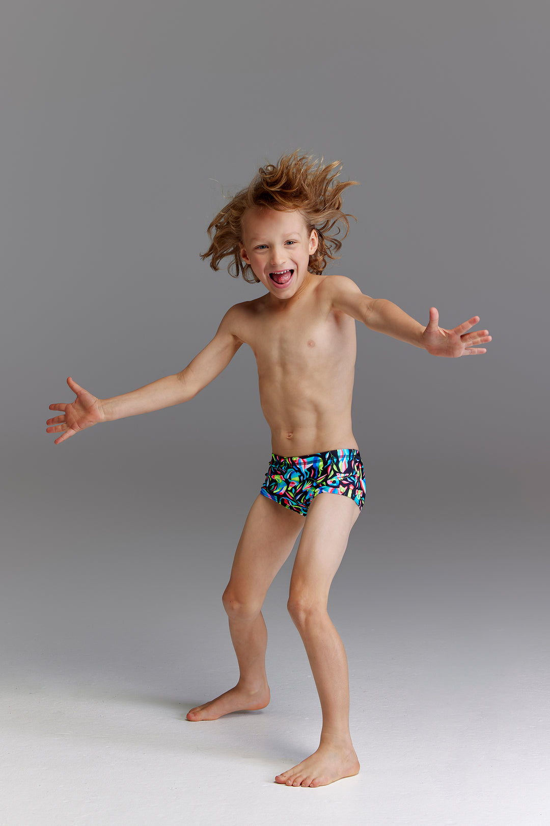 Night Life ECO Trunk Swimsuit FTS002B - Toddler Ages 1-7