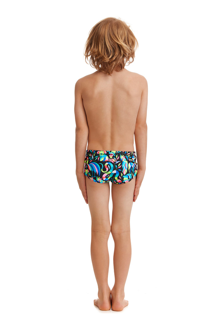 Night Life ECO Trunk Swimsuit FTS002B - Toddler Ages 1-7