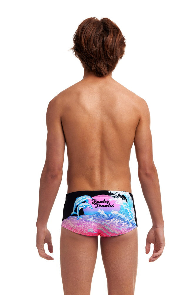 Dolph Lundgren Sidewinder Trunks Swimsuit FTS010B - Boys