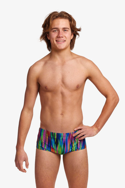 Rain Down Sidewinder Trunks Swimsuit FTS010B - Boys