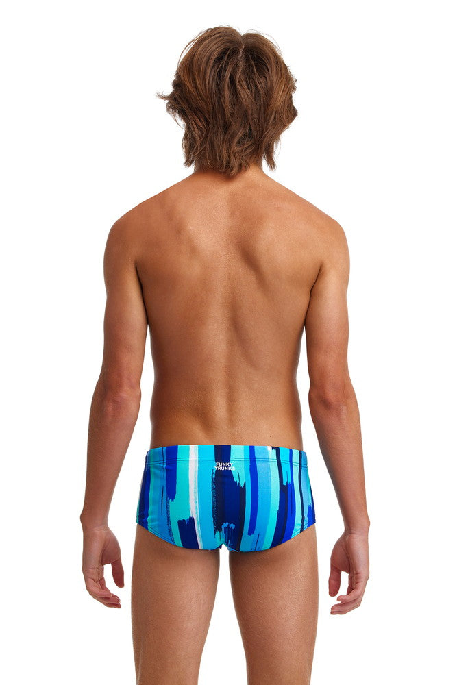 Roller Paint Sidewinder Trunks Swimsuit FTS010B - Boys