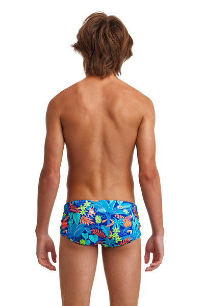 Slothed Sidewinder Trunks Swimsuit FTS010B - Boys