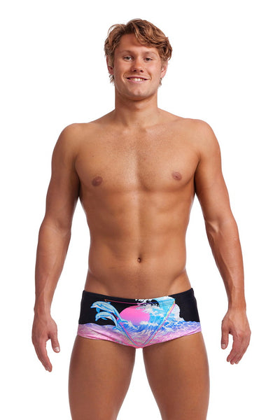 Dolph Lundgren Sidewinder Trunks Swimsuit FTS010M - Mens