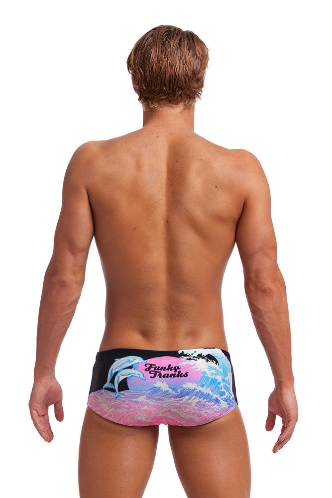 Dolph Lundgren Sidewinder Trunks Swimsuit FTS010M - Mens