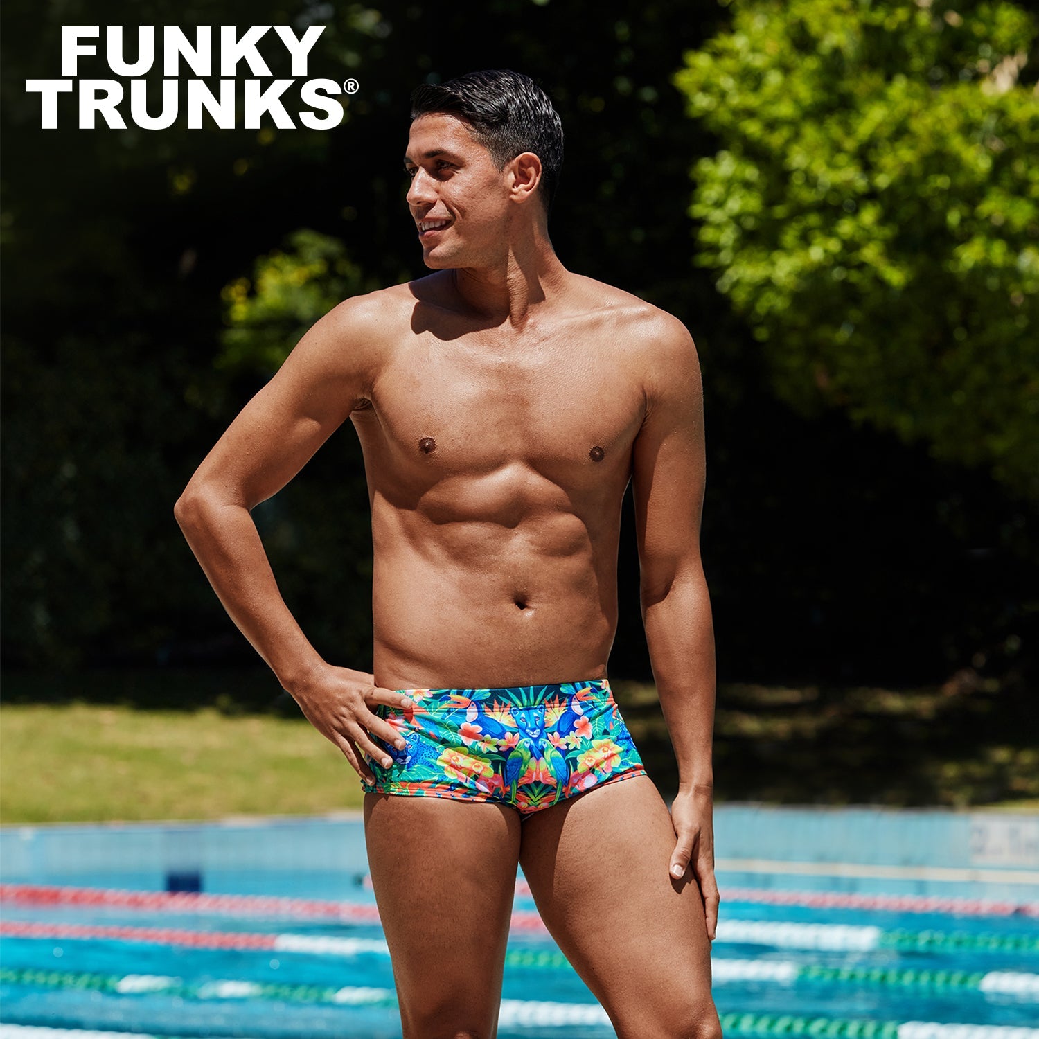 Jungle Town Sidewinder Trunks Swimsuit FTS010M - Mens | FUNKITA.JP