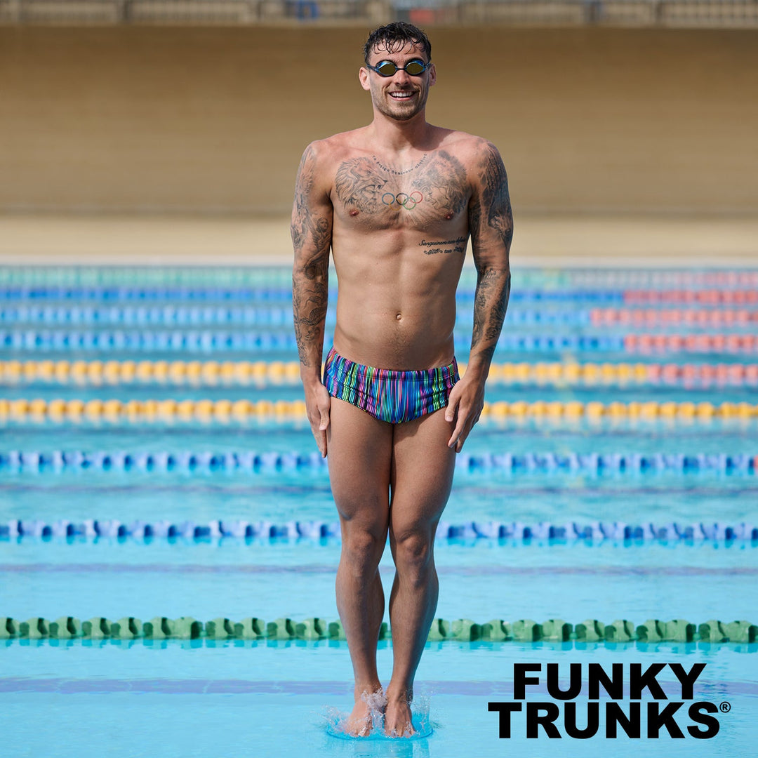 Rain Down Sidewinder Trunks Swimsuit FTS010M - Men's